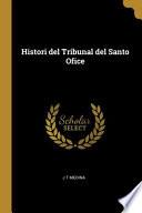 libro Histori Del Tribunal Del Santo Ofice